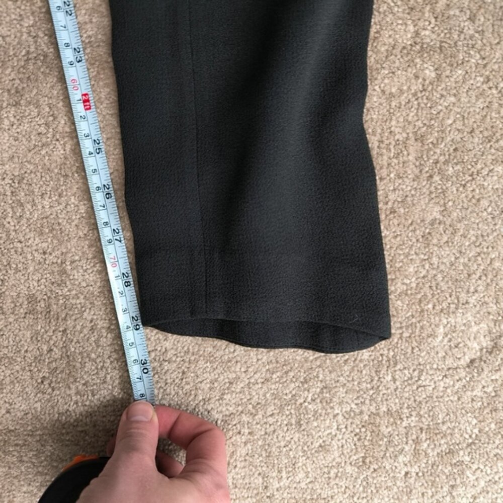 Aritzia Wilfred Le Fou Minimalist Pleated Modern Flap Pocket Tapered Pants 2 - Picture 9 of 10